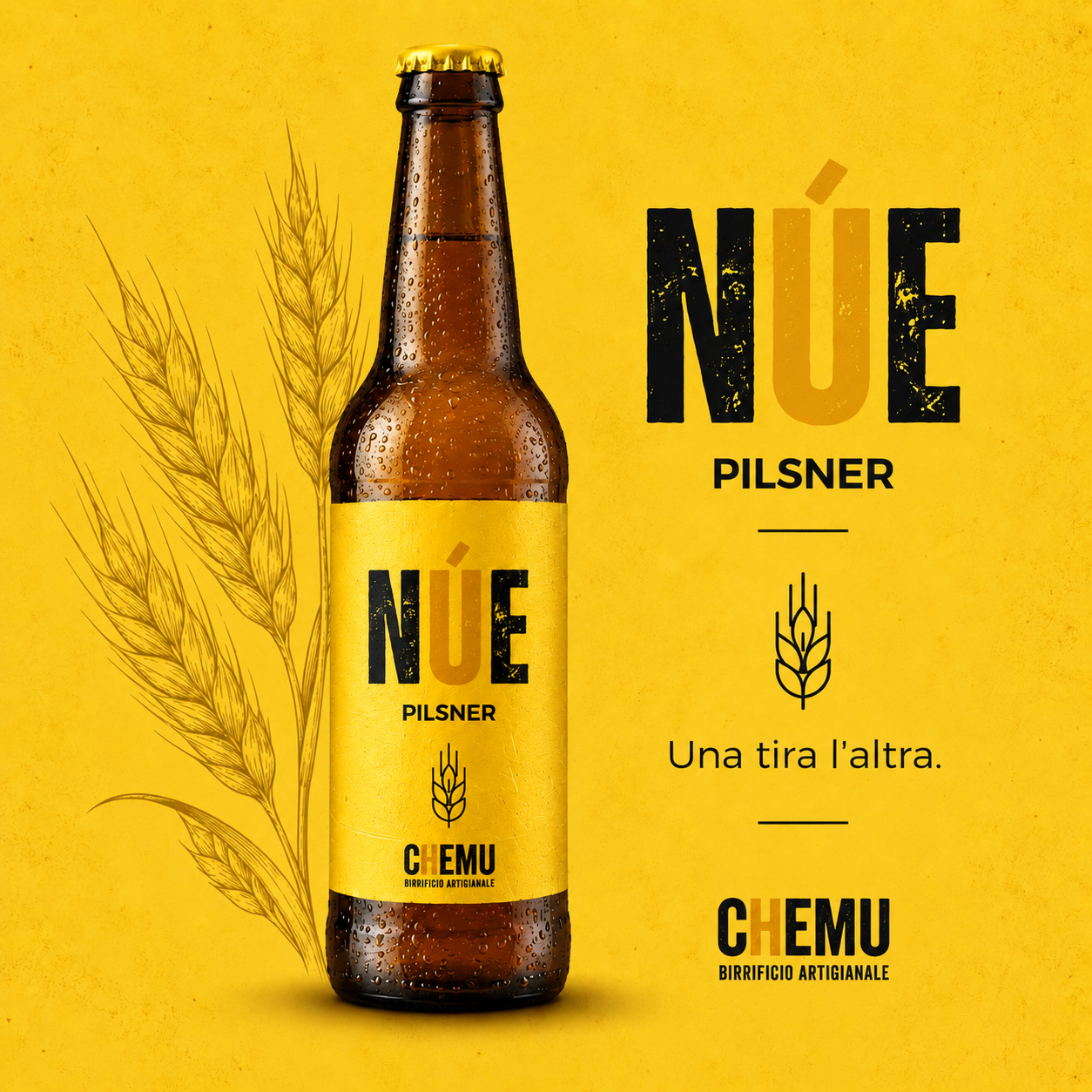 NÚE — birra artigianale CHEMU da 50 cl